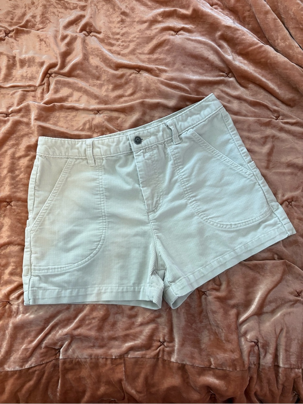 Patagonia Cream Corduroy Women's Shorts